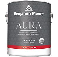 AURA Waterborne Exterior Paint - Low Lustre Finish F634